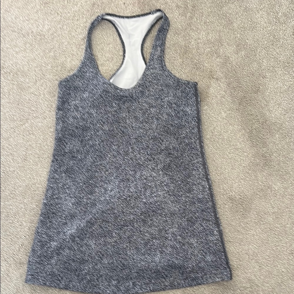 Lululemon black and white speckled Tank Top